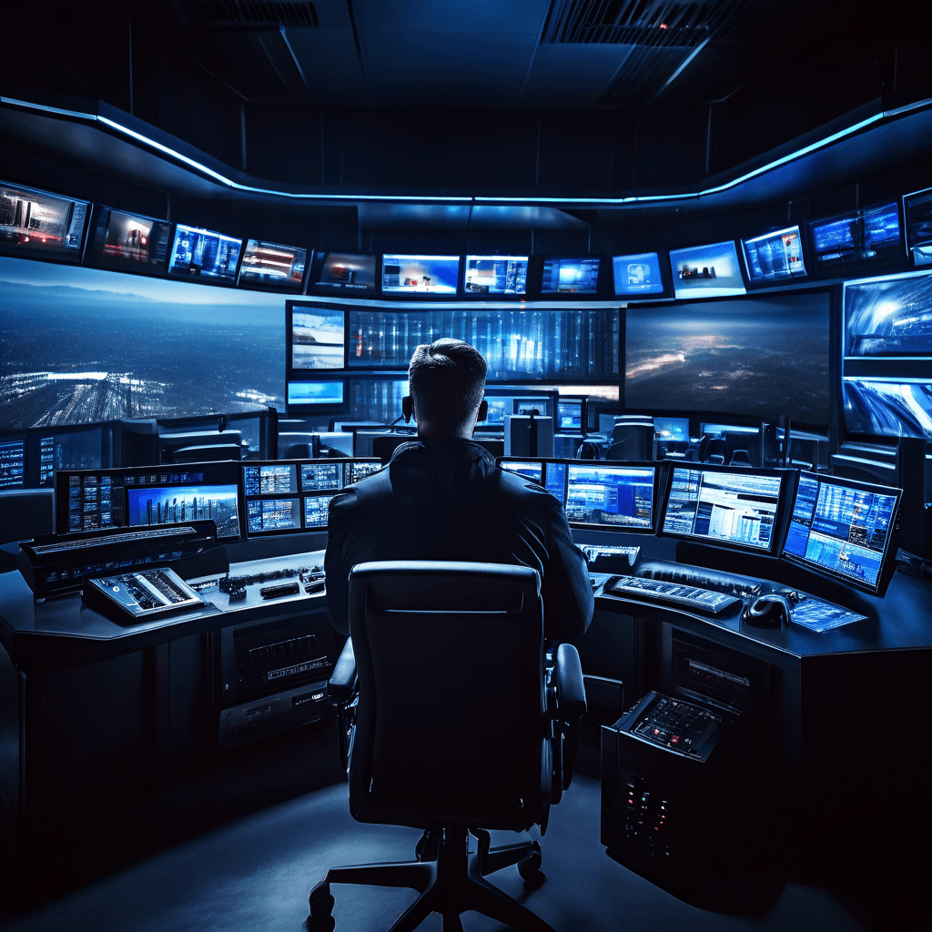 IR cameras + 24/7 monitoring